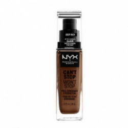 NYX Professional Makeup Can't Stop Won't Stop Full Coverage Foundation Makiažo pagrindas 30ml