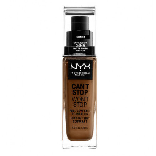 NYX Professional Makeup Can't Stop Won't Stop Full Coverage Foundation Makiažo pagrindas 30ml