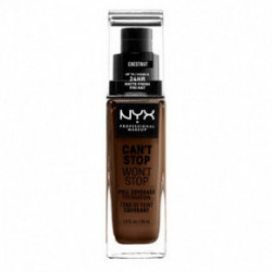 NYX Professional Makeup Can't Stop Won't Stop Full Coverage Foundation Makiažo pagrindas 30ml
