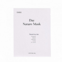 Elmolu Day Nature Mask Repairing Day Veido odą atstatanti lakštinė kaukė 23g