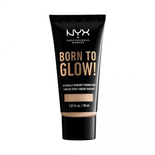 NYX Professional Makeup Born To Glow! Naturally Radiant Foundation Makiažo pagrindas 30ml