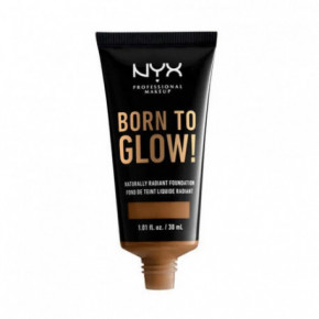 NYX Professional Makeup Born To Glow! Naturally Radiant Foundation Makiažo pagrindas 30ml