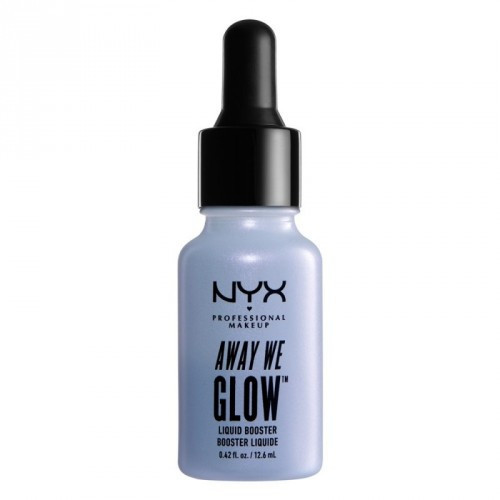 NYX Professional Makeup Away We Glow Liquid Booster Skysta švytėjimo suteikianti priemonė 12.6ml