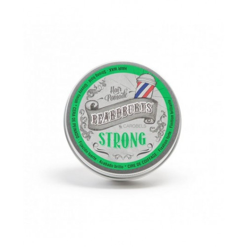 Beardburys Strong Hair Pomade Stipriai fiksuojanti vandens pagrindo pomada 100ml