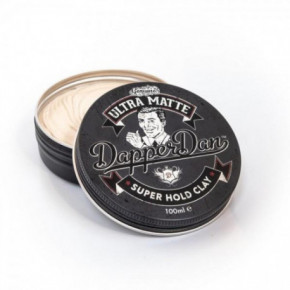 Dapper Dan Ultra Matte Super Hold Clay Itin stiprios fiksacijos matinis modeliavimo molis 100ml