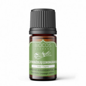 BIOCOS Lemongrass Ekologiškas Citrinžolės eterinis aliejus 10ml