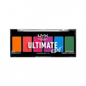 NYX Professional Makeup Ultimate Edit Petite Shadow Palette Akių šešėlių paletė Brights