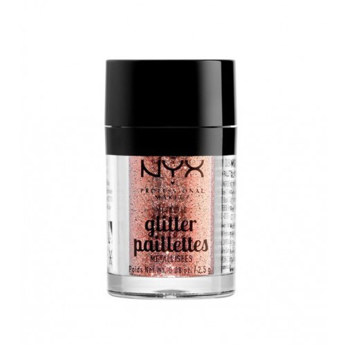 NYX Professional Makeup Metallic Glitter Blizgūs akių šešėliai 2.5g