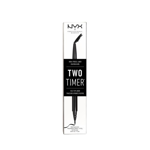 NYX Professional Makeup Two Timer - Duo Ended Eyeliner Dvipusis akių kontūras 1.2g