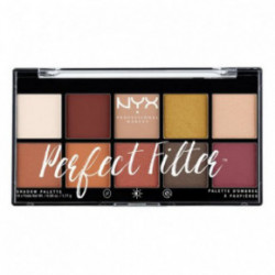 NYX Professional Makeup Perfect Filter Shadow Palette Akių šešėlių paletė 17.7g