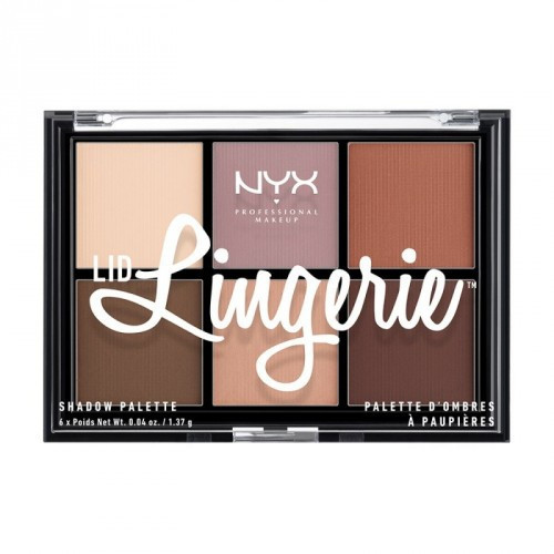 NYX Professional Makeup Lingerie Shadow Palette Akių šešėlių paletė 8.22g