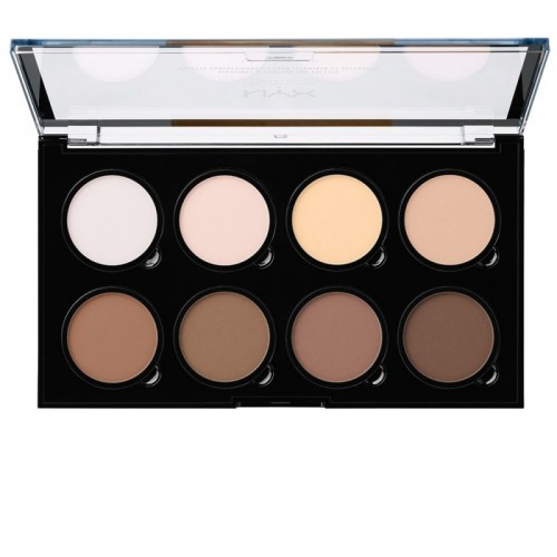 NYX Professional Makeup Highlight & Contour Pro Palette Veido kontūravimo paletė 21.6g