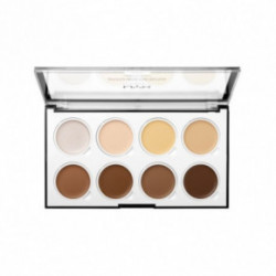 NYX Professional Makeup Highlight & Contour Cream Pro Palette Veido kontūravimo paletė 16g