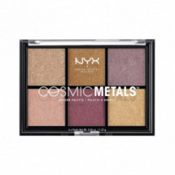 NYX Professional Makeup Cosmic Metals Shadow Palette Akių šešėlių paletė 8.22g