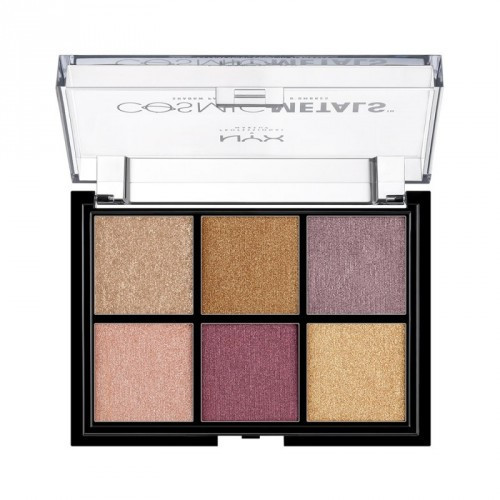 NYX Professional Makeup Cosmic Metals Shadow Palette Akių šešėlių paletė 8.22g