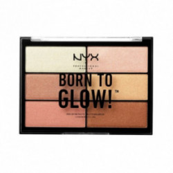 NYX Professional Makeup Born to Glow Highlighting Palette Skaistalų paletė 5.4g