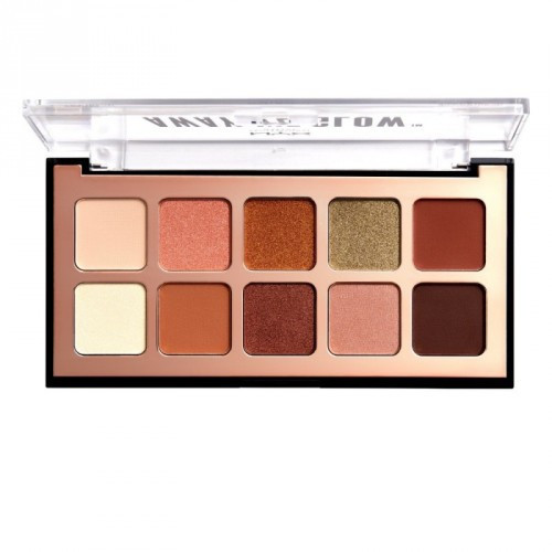 NYX Professional Makeup Away We Glow Shadow Palette Akių šešėlių paletė Hooked on glow