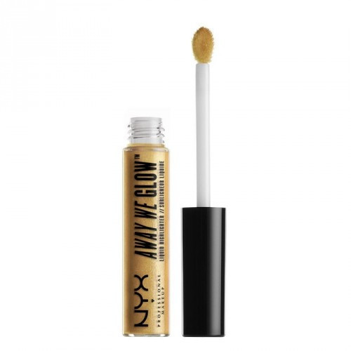 NYX Professional Makeup Away We Glow Liquid Highlighter Švytėjimo suteikianti priemonė 6.8ml