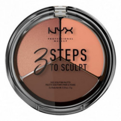 NYX Professional Makeup 3 Steps to Sculpt Face Sculpting Palette Kontūravimo paletė 15g