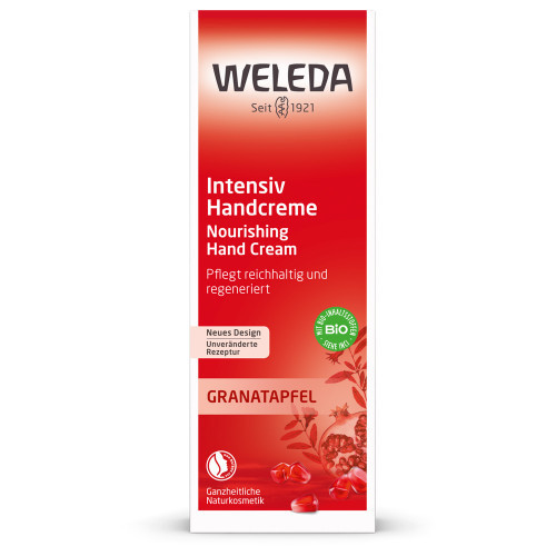 Weleda Pomegranate Nourishing Hand Cream Regeneruojamasis rankų kremas su granatais 50ml