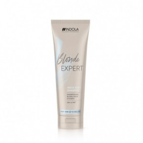 Indola Blond Expert Insta Cool Shampoo Šampūnas šviesiems šalto atspalvio plaukams. 250ml