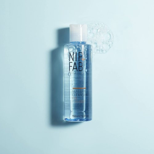 NIP + FAB Glycolic Cleansing Fix Veido odos prausiklis su glikolio rūgštimi 150ml