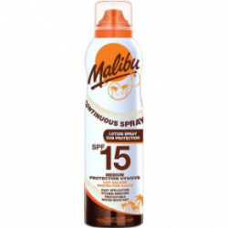 Malibu SPF15 Protective Lotion Aerosol Spray Purškiamas apsauginis losjonas nuo saulės 175ml