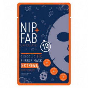 NIP + FAB Glycolic Fix Bubble Sheet Mask Puhastav kangasmask 1 unit
