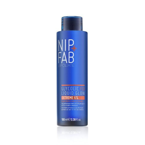 NIP + FAB Glycolic Fix Liquid Glow Extreme Skystas šveitiklis 100ml