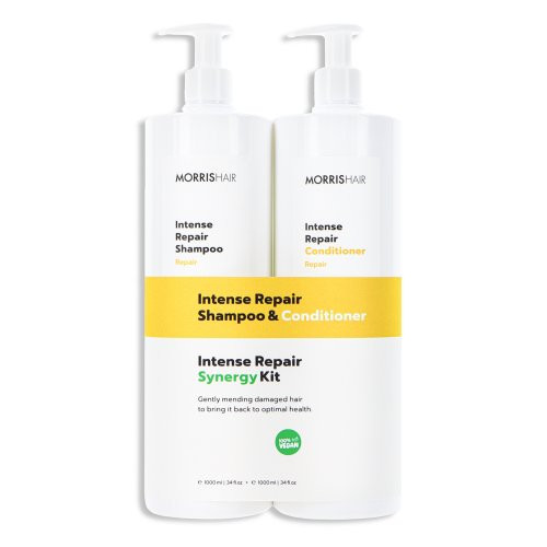 MorrisHair Intense Repair Synergy Kit Plaukus atstatantis rinkinys 1000+1000ml