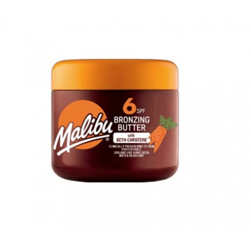 Malibu Bronzing Butter SPF6 Apsauga nuo saulės su bronzantais ir beta karotinu 300ml