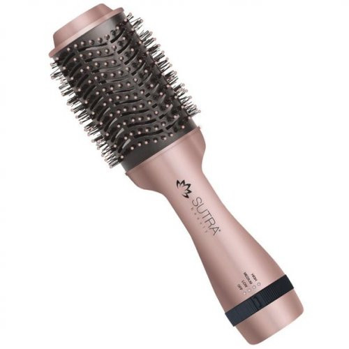 SUTRA Professional Blowout Brush Rose Gold Plaukų formuotuvas - šepetys Metallic Pink