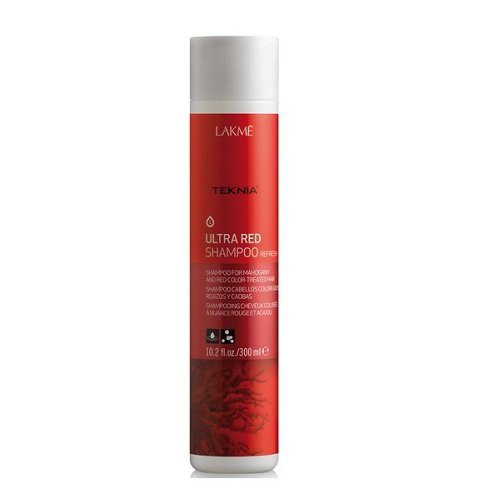 Lakme Teknia Ultra Red Spalvą atgaivinantis šampūnas raudoniems plaukams 300ml