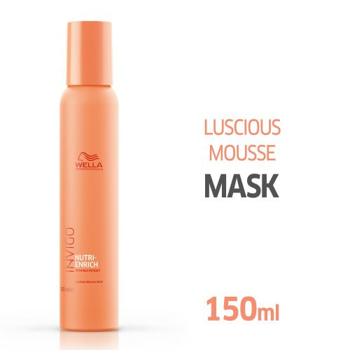 Wella Professionals Nutri-Enrich Luscious Mousse Mask Putų pavidalo kaukė 150ml