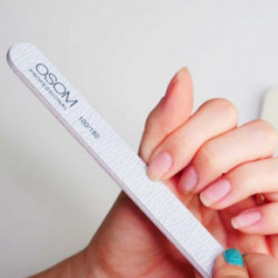 OSOM Professional Emery Staright Shape Nail Files Kit Dildžių nagams rinkinys 3 vnt.