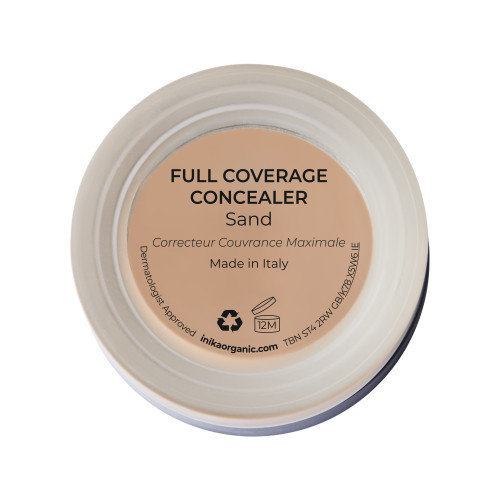 Inika Organic Full Coverage Concealer Stipraus maskavimo priemonė 3.5g