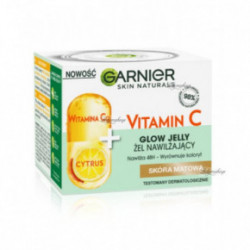 Garnier Vitamin C Glow Jelly Daily Moisturizing Drėkinantis veido gelis su vitaminu C 50ml