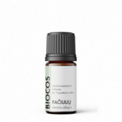 BIOCOS Pogostemon patchouli Pačiulių eterinis aliejus 5ml