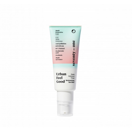 SeventyOne Percent Urban Feel Good Moisturizing Fluid SPF30 Drėkinamasis veido serumas-fluidas 40ml