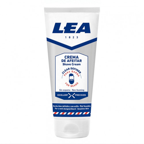 LEA Shave Cream Barzdos skutimo ir modeliavimo kremas jautriai odai 75ml