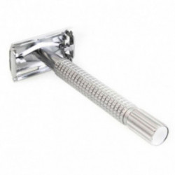 LEA Traditional Double Edge Safety Razor Dvipusis skustuvas Platinum