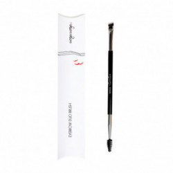 Uoga Uoga Eyebrow Duo Brush Dvipusis antakių šepetėlis 1vnt.