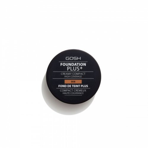 GOSH Copenhagen Foundation Plus+ Creamy Compact High Coverage Kompaktinė kreminė pudra 10g