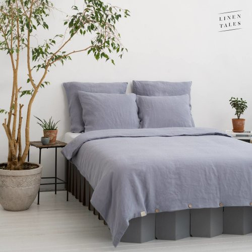 Linen Tales Dapple Grey Hemp Duvet 