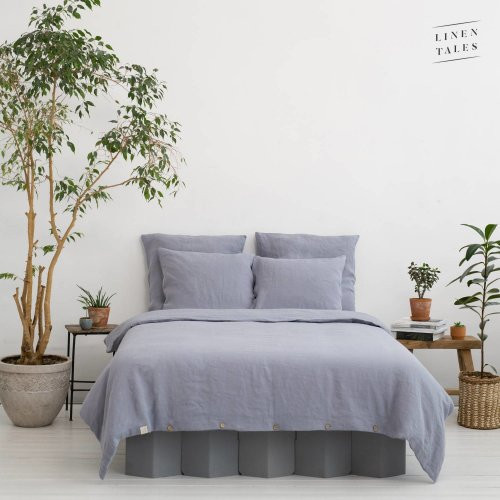 Linen Tales Dapple Grey Hemp Duvet 