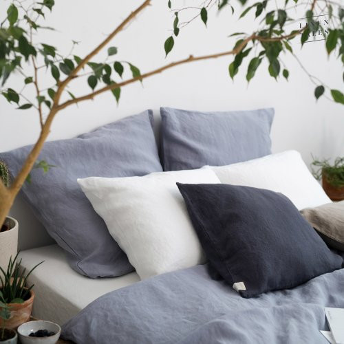 Linen Tales Hemp Pillowcase Kanapių pluošto pagalvės užvalkalas Warm Sand