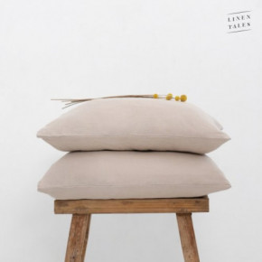 Linen Tales Hemp Pillowcase Kanapių pluošto pagalvės užvalkalas Warm Sand