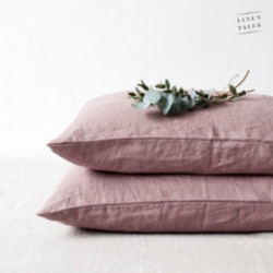 Linen Tales Linen Pillowcase Lininis pagalvės užvalkalas Dark Grey