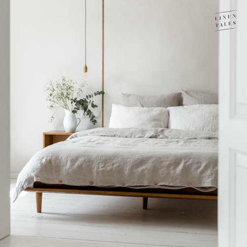Linen Tales Linen Pillowcase Lininis pagalvės užvalkalas Dark Grey
