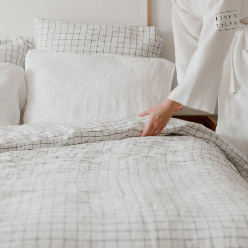 Linen Tales Linen Pillowcase Lininis pagalvės užvalkalas Dark Grey